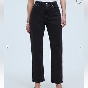 Madewell Curvy '90s Straight Jean in Belmere Wash NWT